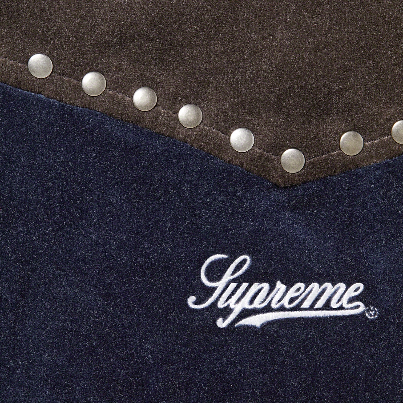 Studded Velvet Hooded Work Jacket view 10